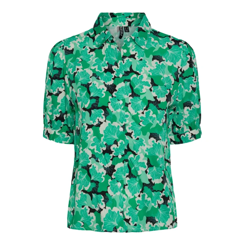 Image of Pieces Womens T-Shirt Pieces Kasey Vert Female XS