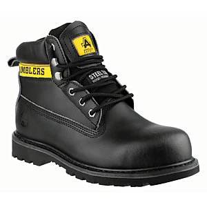 image of Amblers Safety FS9 Safety Boot - Black Size 4