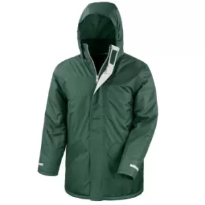 Image of Result Mens Core Winter Parka Waterproof Windproof Jacket (M) (Burgundy)