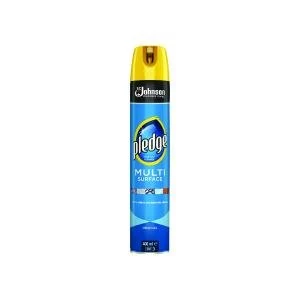 Image of Pledge Multi Surface Cleaner 400ml Aerosol Removes dirt, dust and