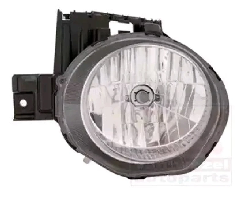 Image of VAN WEZEL 3380963 Headlights H4, Left, with motor for headlamp levelling Headlight (259)