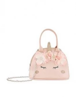 image of Monsoon Girls Majestic Garden Unicorn Bag - Pink