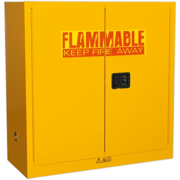 image of Sealey Flammables Storage Cabinet 1095mm 460mm 1120mm