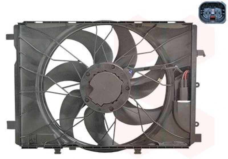 Image of VAN WEZEL Fan, radiator VAN WEZEL 3091747