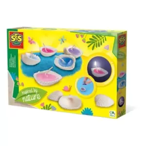 Image of Inspired By Nature Shell Candle Making Kits