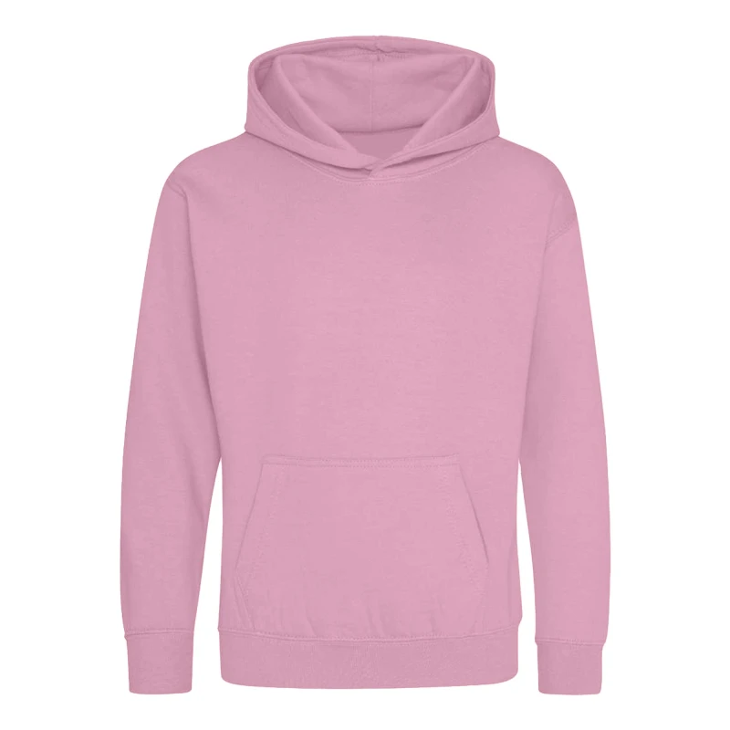Image of AWDis Hoodie 1-2 Years in Pink Size: 12-13 Years Pink Unisex 12-13 Years
