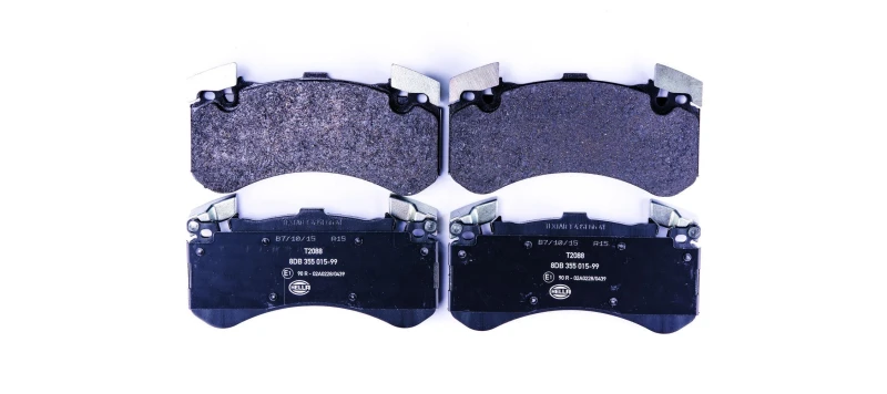 Image of HELLA Brake pad set HELLA 8DB 355 015-991