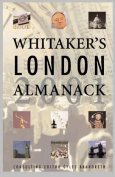 Image of Whitakers London Almanack by Gyles Brandeth Hardback
