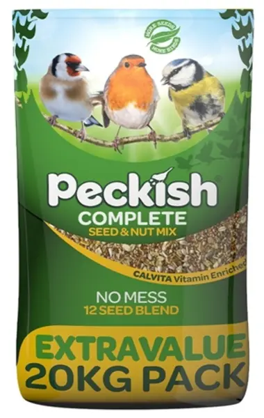 image of Peckish Complete Seed and Nut Mix Bird Food 20kg