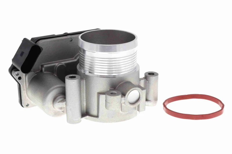 Image of VEMO V10-81-0084 Throttle Control Unit/Software must be trained/updated, Ø: 48mm, with gasket/seal, Original VEMO Quality Throttle body (158)