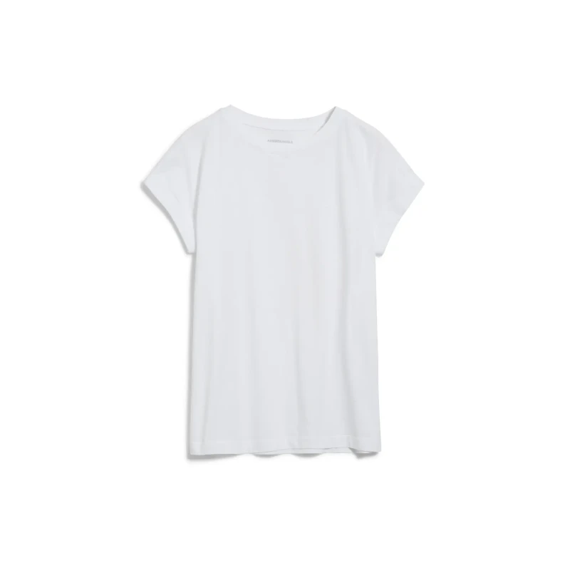 Image of ARMEDANGELS Womens T-Shirt ARMEDANGELS Idaara Blanc Female 2XL