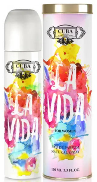 image of Cuba La Vida Eau de Parfum Unisex 100ml