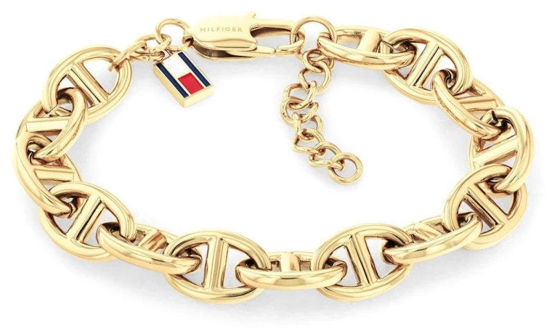 Image of Tommy Hilfiger 2781018 Marina Link Stainless Steel Bracelet Jewellery
