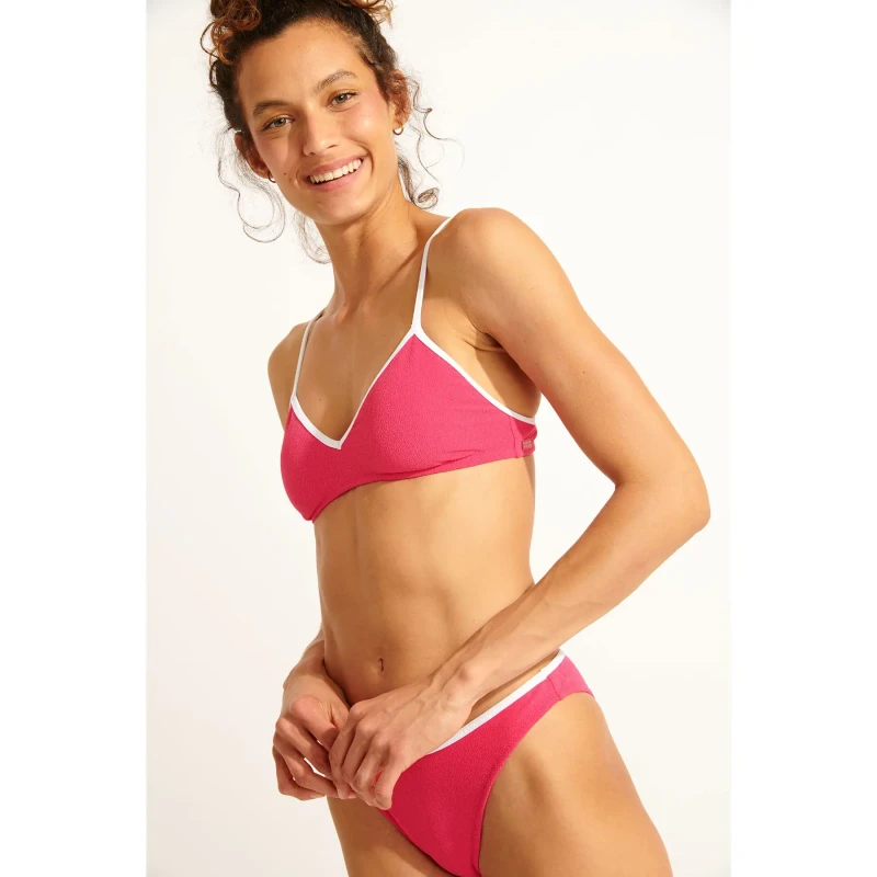 Image of banana moon Lasko Sponger Bralette Bikini Top Raspberry Women S;M;L;XL