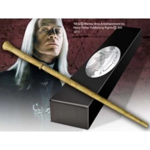 Image of Lucius Malfoys Harry Potter Character Wand New Design by Noble Collection