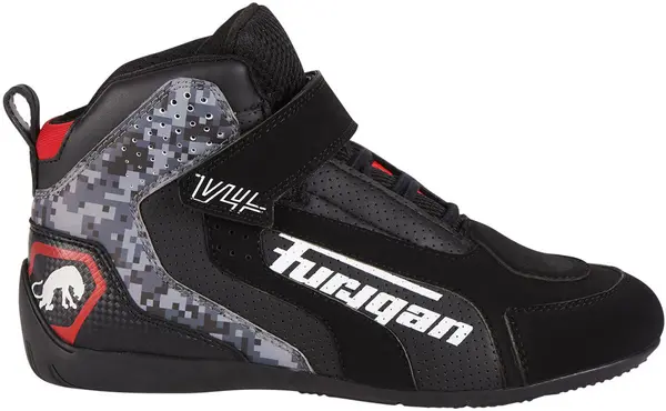 Image of Furygan V4 Vented Black White 47