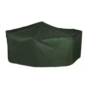Image of Bosmere Protector 6000 Rectangular Patio Set Cover 8 Seat Dark Green