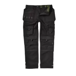 Image of Apkht Black Holster Trouser - Size 40W L29