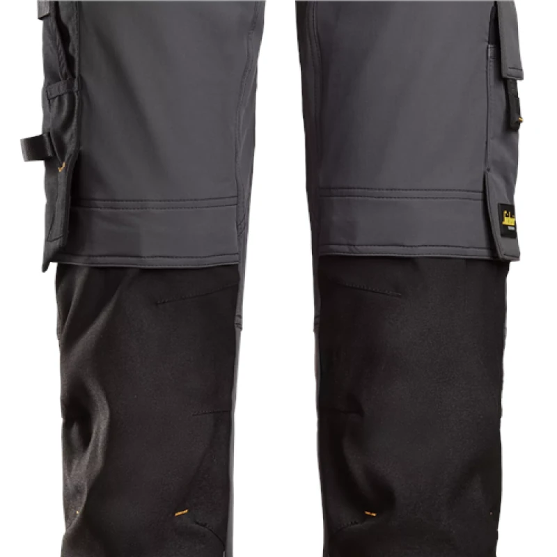 Image of Snickers 6271 AllroundWork Full Stretch Trousers Holster Pockets 62715804044 Colour: Steel Grey