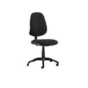 Image of Task Operator Chair Eclipse II Lever Black Fabric Without Arms