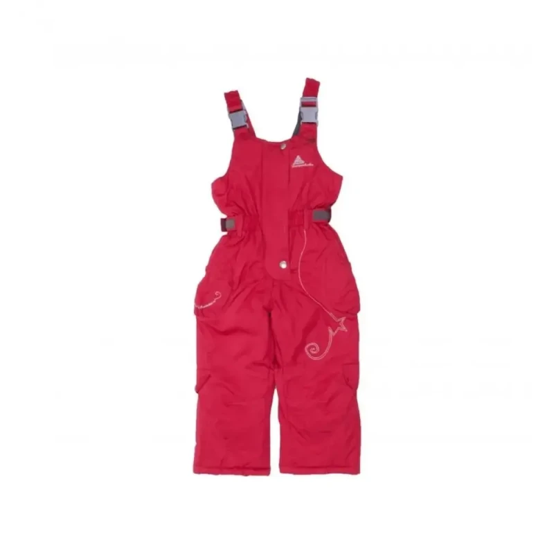 Image of Peak Mountain Girl's ski overalls Peak Mountain Fomblux Rouge Female 8 ans FOMBLUX/NH/1-FRAMBOISE