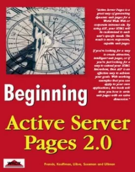 Image of Beginning Active Server Pages 2.0 by Brian Francis and John Kauffman and Juan Llibre and Sussman and Ullman Book