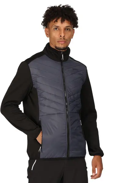 Image of Regatta 'Clumber III' Hybrid Walking Jacket Grey