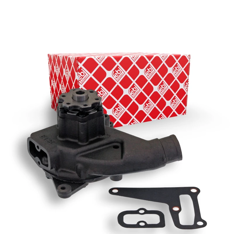 Image of FEBI BILSTEIN 40749 Water pump Grey Cast Iron, with gasket/seal Grey Cast Iron Water Pump (1260)