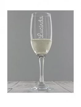 Image of Personalised Island Flute Glass