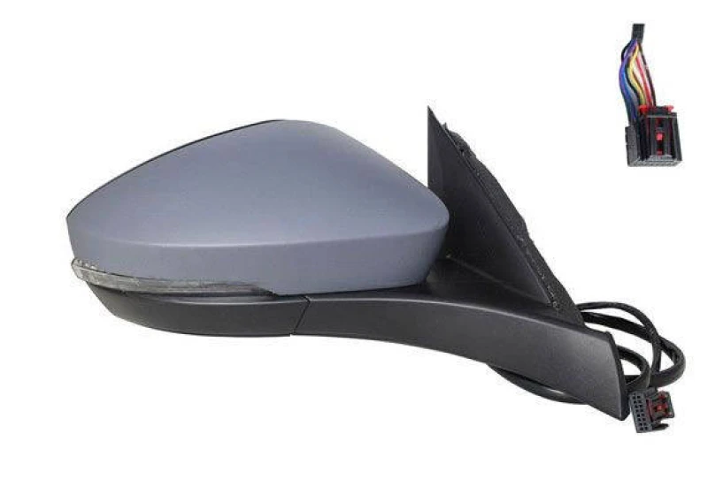 Image of ALKAR 6144531 Wing mirror Right, Electric, with Peripheral Lighting, primed Outside Mirror (50)