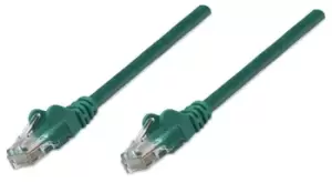 image of Intellinet Network Patch Cable, Cat6, 0.5m, Green, CCA, U/UTP,...