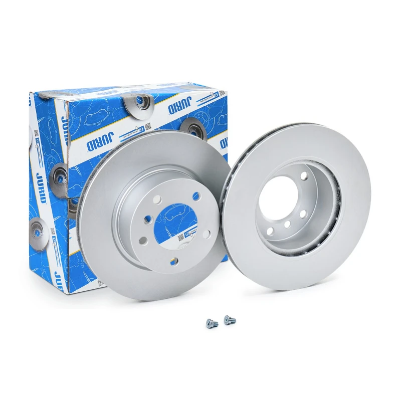Image of JURID 562317JC Brake disc COAT+ Vented, Coated, with bolts/screws Brake Disc (82)