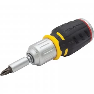 image of Stanley Fatmax Stubby Ratchet Bit Screwdriver