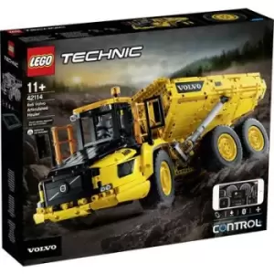 Image of 42114 LEGO TECHNIC Articulated Volvo dumper (6x6)