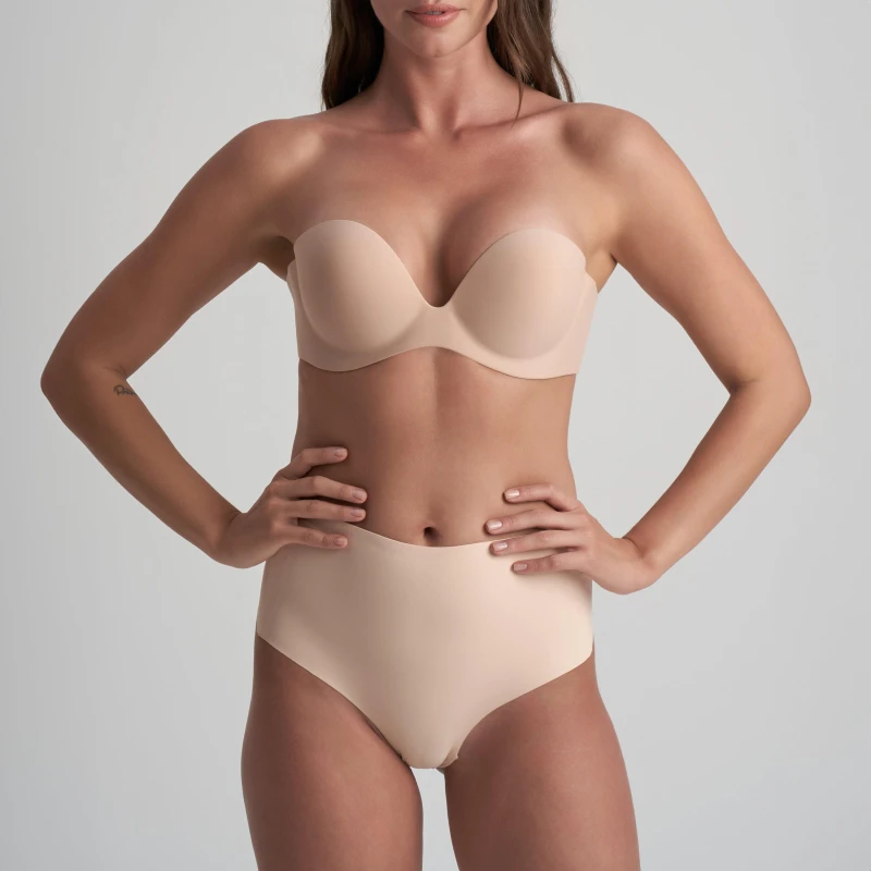 Image of Bye Bra Gala Adhesive & Backless Bra Beige female B