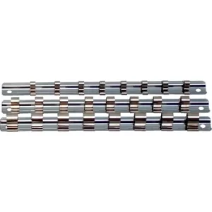 Image of 1/4" S/D Socket Rack C/W 8 Spring Clips