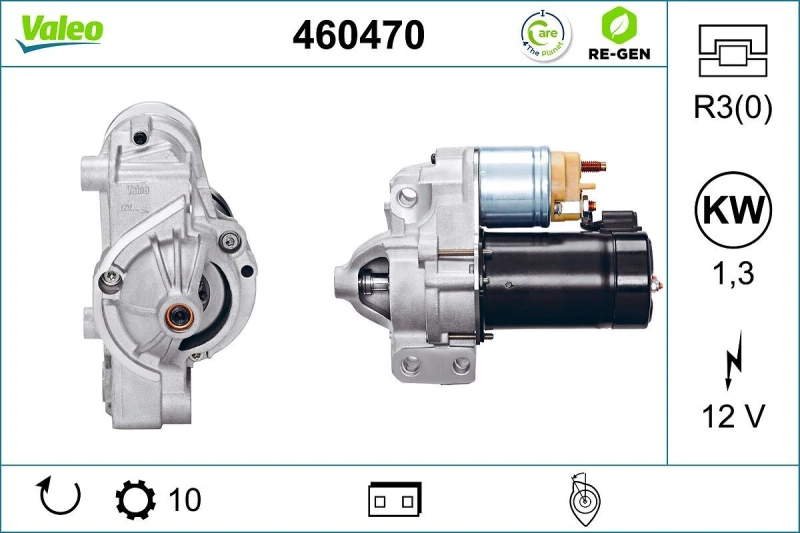 Image of Starter motor VALEO 460470