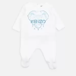 image of KENZO Babies All In One Pyjamas - White - 6 Months