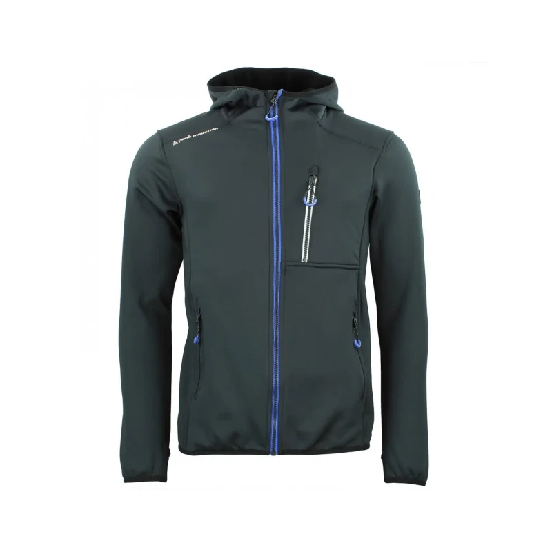 Image of Polarshell jacket Peak Mountain Noir Male 2XL