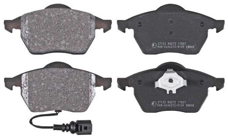 Image of A.B.S. 37133 Brake pad set with integrated wear sensor Brake Pad Set,disc brake (402)