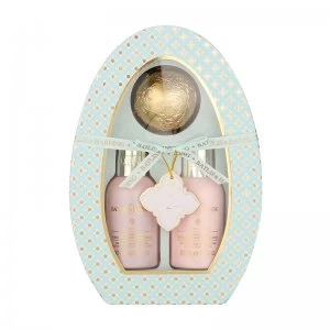 image of Baylis Harding Pink Prosecco Elderflower Egg Gift Set