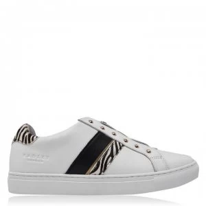Image of Radley Malton Stripe Trainers - White