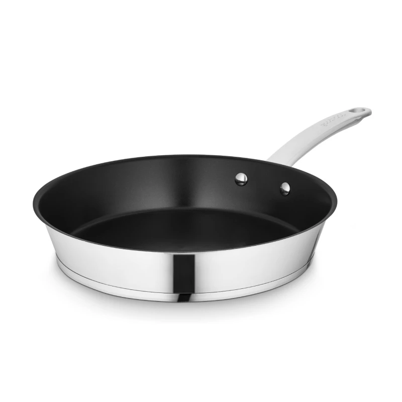 Image of Tower Tower Good Food in Partnership with 24cm Frying Pan GF900261 in Silver Silver A Unisex 5056462377155