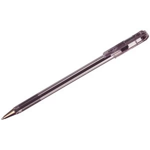 image of Pentel Superb BK77M Oil Based Ink Medium Point Ballpoint Pen Black Pack of 12 Pens