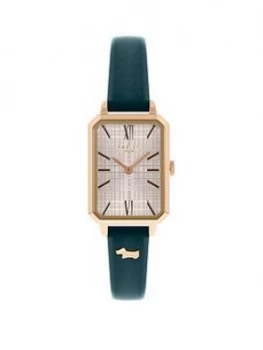 image of Radley Sqaure Dial Navy Strap Watch