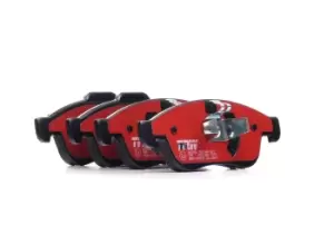 Image of TRW Brake pad set RENAULT,NISSAN,DACIA GDB1789DTE 410605961R,410607115R,440603905R 8660000781,4106000Q1B,4106000Q1C,4106000Q1L,410605961R,410607115R