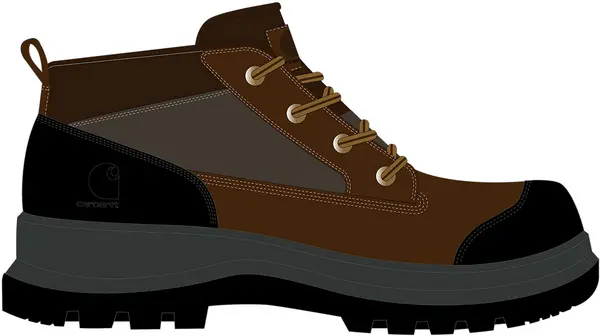 Image of Carhartt Detroit Rugged Flex Chukka S3 Shoes, brown, Size 48