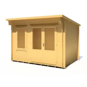 Image of Shire Edgefield 11ft x 8ft Log Cabin