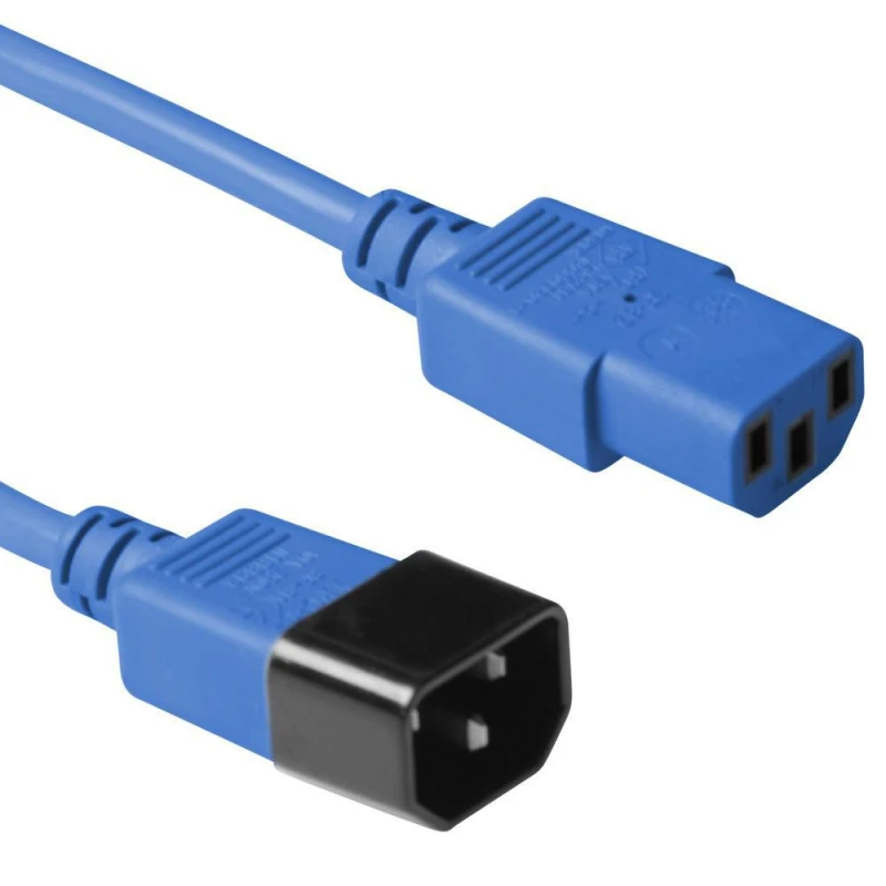 Image of Microconnect PE1413B09 power cable Blue 0.9 m C13 coupler C14 coupler