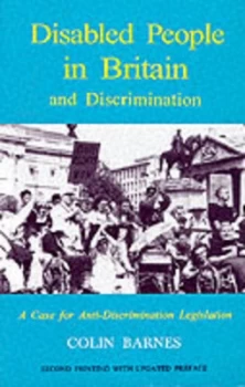Image of Disabled People in Britain and Discrimination by Colin Barnes Paperback